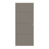 HÖRMANN Schiebetür Groove 34 Taupe RAL 7048 Lack DesignLine