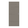 HÖRMANN Schiebetür Groove 50 Taupe RAL 7048 Lack DesignLine