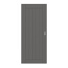 HÖRMANN Schiebetür Groove 54 Staubgrau RAL 7037 Lack DesignLine