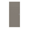 HÖRMANN Schiebetür Groove 78 Taupe RAL 7048 Lack DesignLine