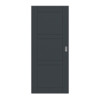 HÖRMANN Schiebetür Groove 89 Anthrazit RAL 7016 Lack DesignLine