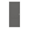 HÖRMANN Schiebetür Groove 92 Staubgrau RAL 7037 Lack DesignLine