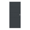 HÖRMANN Schiebetür Groove 93 Anthrazit RAL 7016 Lack DesignLine