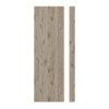 HÖRMANN Schiebetür Pure 1 Nordeiche Duradecor DesignLine mit Lichtausschnitt Schlossseite