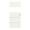 HÖRMANN Schiebetür Pure 2 Weißlack DesignLine