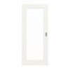 JELD-WEN Schiebetür Shape 1F Brillantweiß ähnl. RAL 9016 ExpertLack mit Lichtausschnitt LA-1G