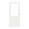 JELD-WEN Schiebetür Shape 2F/3F Brillantweiß ähnl. RAL 9016 ExpertLack mit Lichtausschnitt LA-1G
