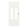 JELD-WEN Schiebetür Shape 4FS Brillantweiß ähnl. RAL 9016 ExpertLack mit Lichtausschnitt LA-2G