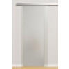 ERKELENZ Glasschiebetür-Set Vollflächig matt inkl. Schiebetürsystem S65 