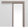 JELD-WEN Schiebetürsystem vor der Wand laufend Classic Sandeiche DuriTop CPL mit Zarge