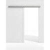 GARANT Line-Schiebetürsystem vor der Wand laufend U11209SD Edelweiß GHK08