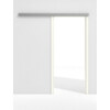GARANT Line-Schiebetürsystem vor der Wand laufend W1000ST9 Premium Weiß GHK08