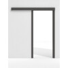 GARANT Schiebetürsystem vor der Wand laufend 10622-60 Ebony CePaL