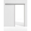 GARANT Line-Schiebetürsystem vor der Wand laufend Silver Grey CePaL