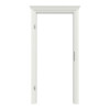 CLASSEN Krone RAL 9003 Weißlack inkl. Zarge