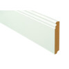 TER HÜRNE Sockelleiste Typ P120 Weiß matt (18 x 120 x 2600 mm)