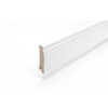 Sockelleiste 18 x 80 x 2400 mm Massivholz weiß lackiert Altdeutsch 80 Clip-Nut