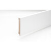 Sockelleiste 16 x 96 x 2440 mm MDF weiß gefast Modern 96 Clip-Nut