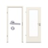 CLASSEN Innentür-Set RAL 9010 Weißlack 3.7 mit Zarge und Drücker
