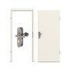 CLASSEN Wohnungseingangstür-Set Weiß RAL 9010 CPL 4.1 mit Zarge und Beschlag