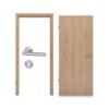 JELD-WEN Innentür-Set Eiche Crema Rustikal Optima DuriTop CPL mit Zarge und Drücker