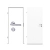 JELD-WEN Innentür-Set Ultraweiß Optima DuriTop CPL mit Zarge und Drücker