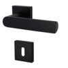 SÜDMETALL Türgriff Korsika Quadro-R Schwarz matt Struktur Top Speed