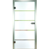PIKTURA LOFT Glastür Slim mit Siebdruckmotiv