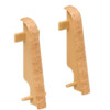 HARO Buche Zwischenstücke für Sockelleiste 19x58 mm