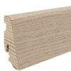 HARO Sockelleiste für Parkett Eiche sandgrau strukturiert furniert geölt (19 x 58 x 2200 mm)