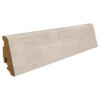 HARO Sockelleiste für Laminat Eiche Siena samtweiß (19 x 58 x 2200 mm)
