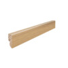 HARO Sockelleiste für Parkett Eiche invisible furniert geölt (16 x 40 x 2200 mm)