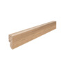 HARO Sockelleiste für Parkett Eiche puroweiß furniert geölt (16 x 40 x 2200 mm)