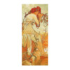 Alfons Mucha Reproduktion auf eigener Innentür Der Sommer