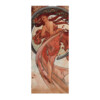 Alfons Mucha Reproduktion auf eigener Innentür Tanz