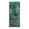 Claude Monet Reproduktion auf eigener Innentür Die japanische Brücke