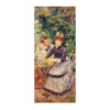 Pierre-Auguste Renoir Reproduktion auf eigener Innentür Im Garten