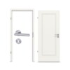 CLASSEN Innentür-Set Terra RAL 9016 Weißlack 3.10 mit Zarge und Drücker