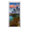 ERKELENZ Glaspendeltür Bergsee Fotoprint