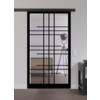 LIENBACHER GLAS Ganzglas Schiebetür Modell 624 Black Signature Klarglas