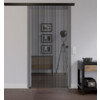LIENBACHER GLAS Ganzglas Schiebetür Modell 637 Black Signature Klarglas