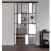 LIENBACHER GLAS Ganzglas Schiebetür Modell 640 Black Signature Klarglas