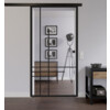 LIENBACHER GLAS Ganzglas Schiebetür Modell 657 Black Signature Klarglas