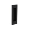 INTERSTEEL Griffmuschel eckig 120 x 40 mm Schwarz matt