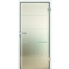 HÖRMANN Innentür GrooveGlas 15/10 mit Motiv klar GlassLine