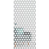 ERKELENZ Glasschiebetür Honeycomb Mattierung mit Motiv matt