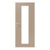 VITADOOR Innentür modulWERK 3.1 RAL 1019 graubeige Lack mit Lichtausschnitt Vido 1