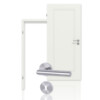 CLASSEN Innentür-Set Terra RAL 9003 Weißlack 3.10 mit Zarge und Drücker