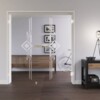 LIENBACHER GLAS Ganzglas Doppelflügeltür Modell 307 Klarglas