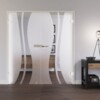 LIENBACHER GLAS Ganzglas Doppelflügeltür Modell 310 negativ Klarglas
